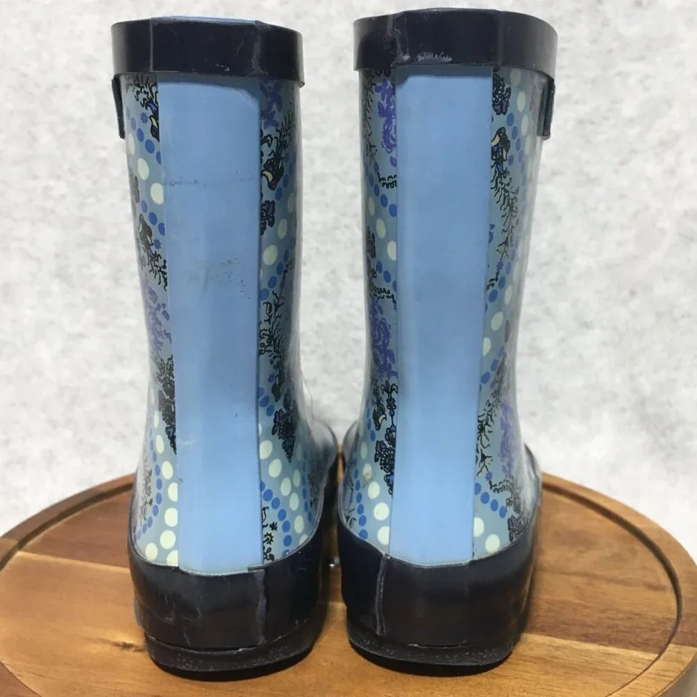 Hartstrings Toddler Rainboots Size 6 Blue